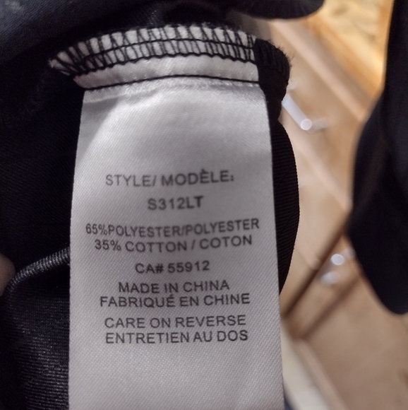 Biz collection button down pin stripe shirt sz 10 - Picture 10 of 16